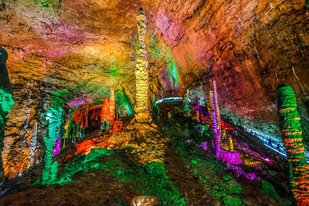 张家界旅游地图 - 黄龙洞