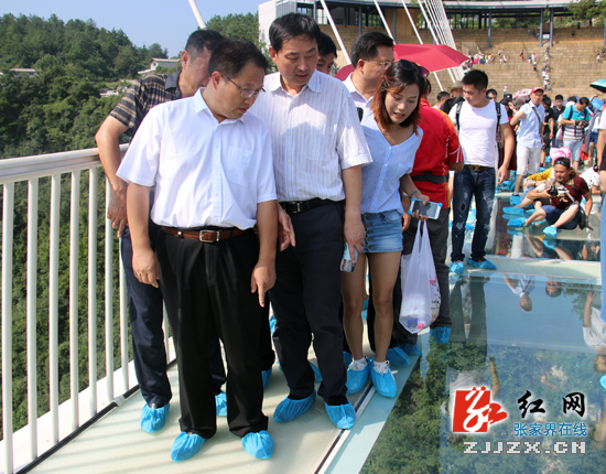 张家界 - 李大剑来张家界市督查旅游安全生产工作