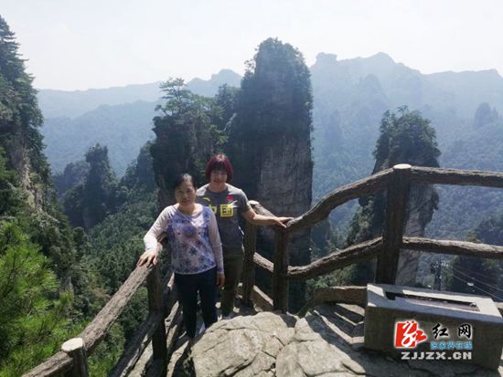 张家界天气 - 奥运冠军向艳梅圆梦张家界武陵源“孝心之旅
