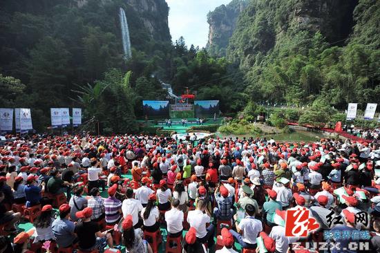 张家界攻略 - “一节一会”活动开幕 圆满背后的“他们”