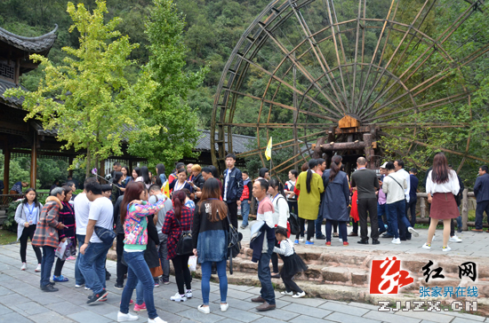 张家界旅游天气预报 - 张家界接待5300人单一超大旅行团